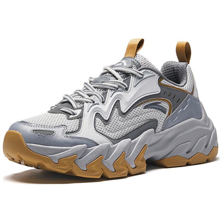 Anta Panshi Comfortable Versatile Wear-Resistant Non-Slip Low-Top Casual Shoes Men Sneaker Gray 112448865-2