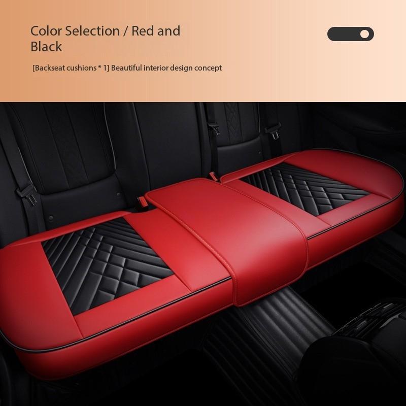 Leather Car Seat Cover Universal Front Seat Protector Seat Cushion For Ford Fusion, Ssangyong Actyon Sport, Jaguar 7, Jaguar XE