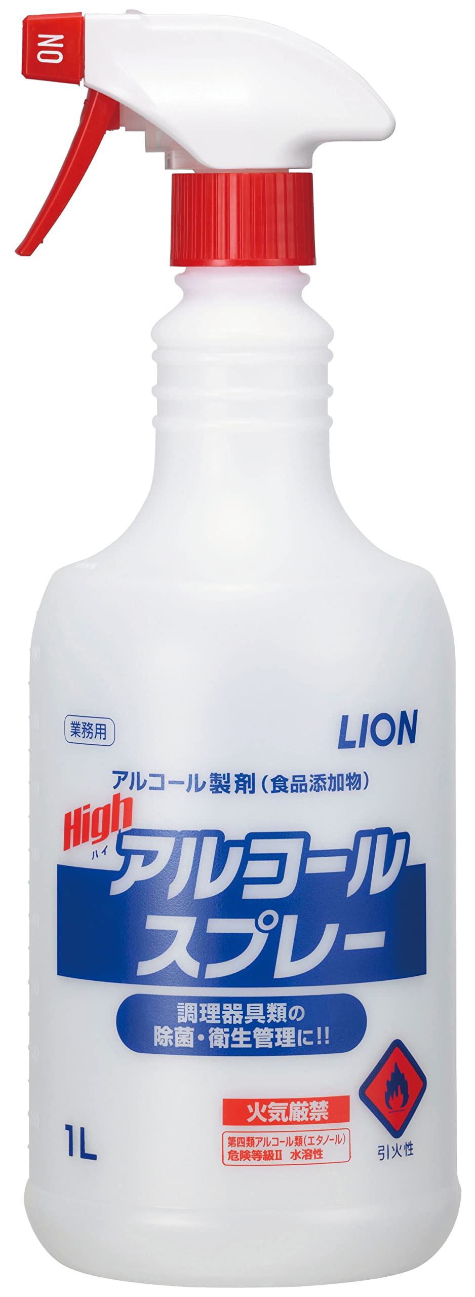 

Lion Hygiene High Alcohol Alcohol 1L Large Spray, Disinfectant, (Commercial Use, Capacity) белый