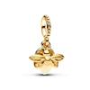 Firefly Rose Gold Pendant Charm Bead Fits Bracelets Bangle Necklace For Women Luxury DIY Jewelry Daily Party Festival Gift