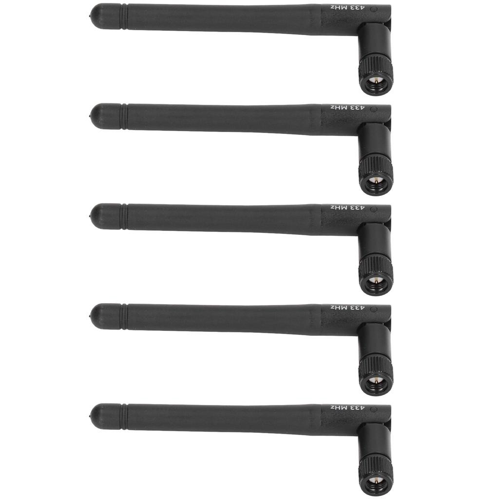 5PCS Foldable Antenna High Gain Omnidirectional Antenna for 433M Wireless Transmission System