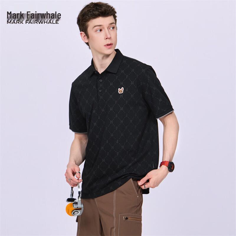 

Мужская рубашка-поло с принтом-монограммой Mark Fairwhale XL
