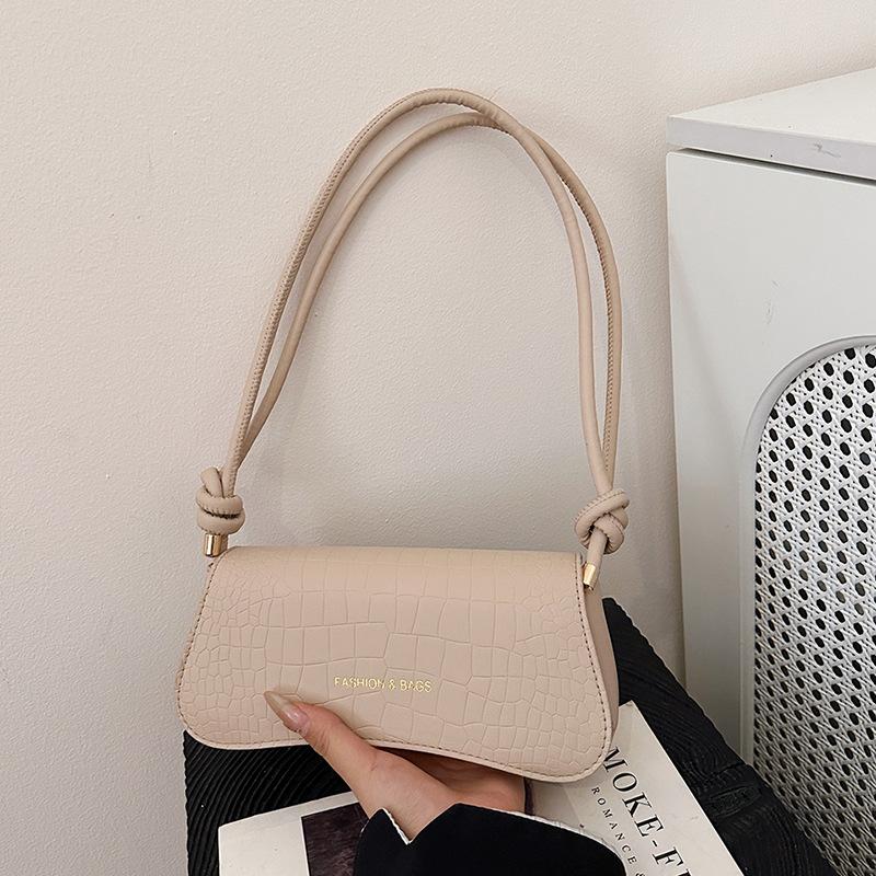Premium Texture Solid Color Simple Casual Versatile Underarm Bag Women's Spring and Summer New Commuter Shoulder Handbag