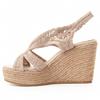 Sandalia Cuña De Esparto Para Mujer  Montevita  Spartsum10  89068