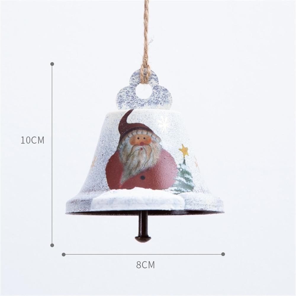 Christmas Bell Hanging Santa Bell Jingling Bell Lightweight For Gift-Giving Office Decor Holiday Decor