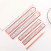 Stainless Steel Ruler Centimeter Thick Sturdy High Accuracy Multi Purpose Straight Ruler for Office School Family 20cm