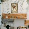 Holy Family Metal Wall Art Christmas Gift Tin Sign