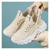Neue Sommermode Damen Schuhe mit atmungsaktivem Mesh und dicken Sohlen, Retro Sportschuhe