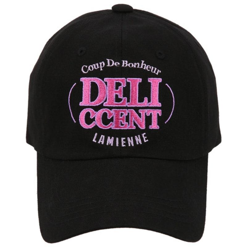 DELICCENT Logo Lettering Cotton Ball Cap [3 COLOR]
