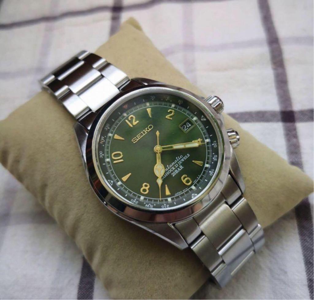 [USED] SEIKO Alpinist genuine metal band bracelet 20mm