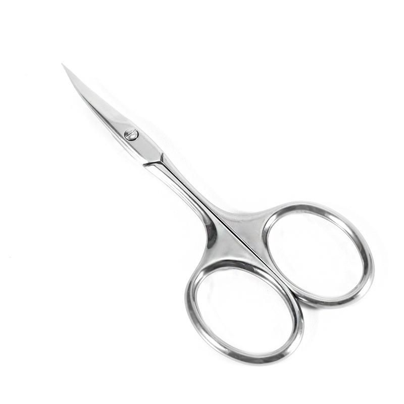 

Curved Blade Eyebrow Scissors Professional Stainless Steel Precision Trimmer Eyebrow Eyelash Hair Remover Tool Nose Hair Scissor