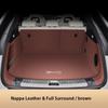 Car Boot Mat Rear Trunk Liner For BYD Sealion 7 Sea Lion 07 2024 2025 Nappa Leather Floor Carpet Tray Protector Accessories Mats