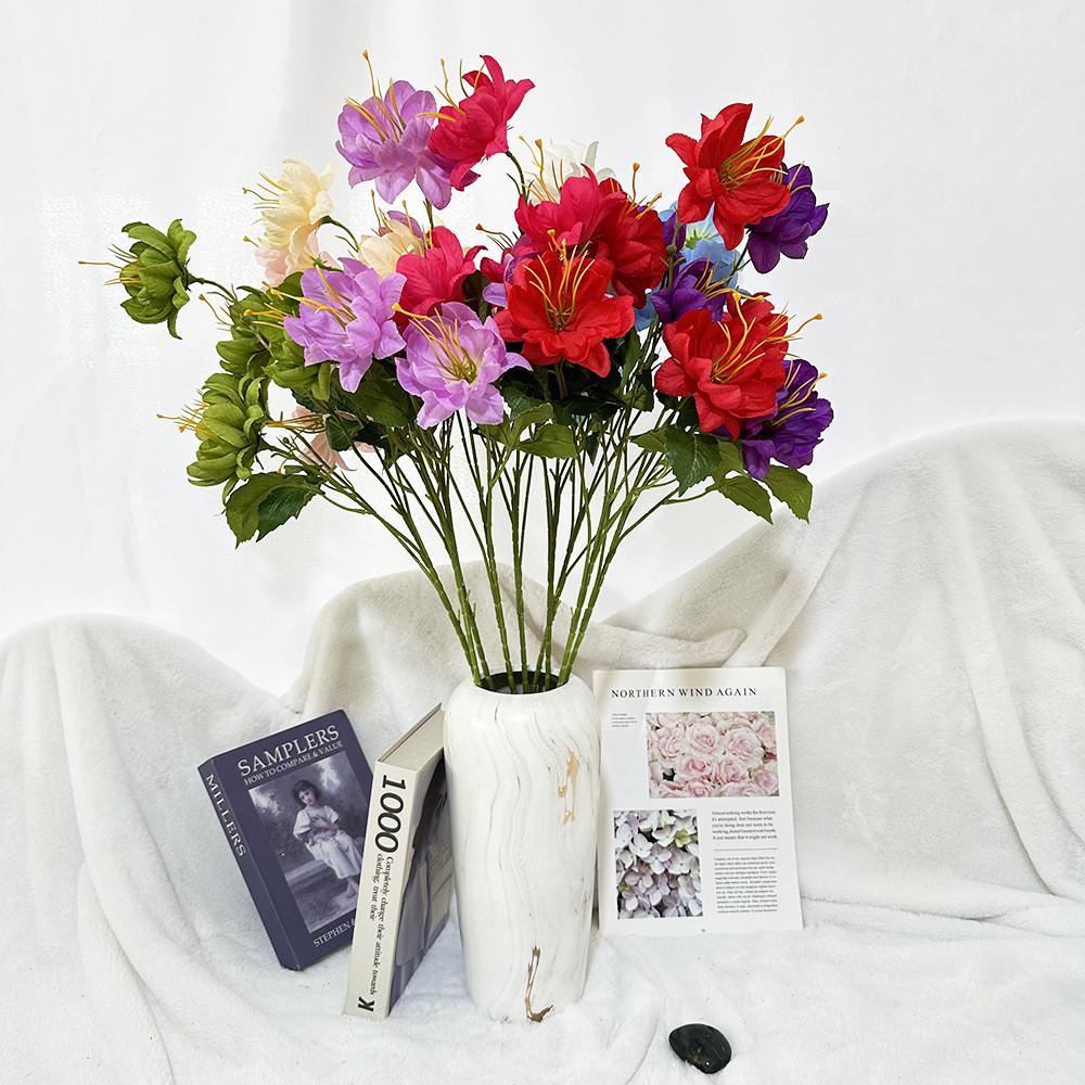 Snow Flower Artificial Lotus Wedding Hotel Restaurant Desktop Props Decoration