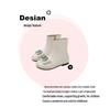Autumn/Winter 2025 Korean Style Girls' Leather Princess Boots: Velvet-Lined, Soft Sole Short Boots