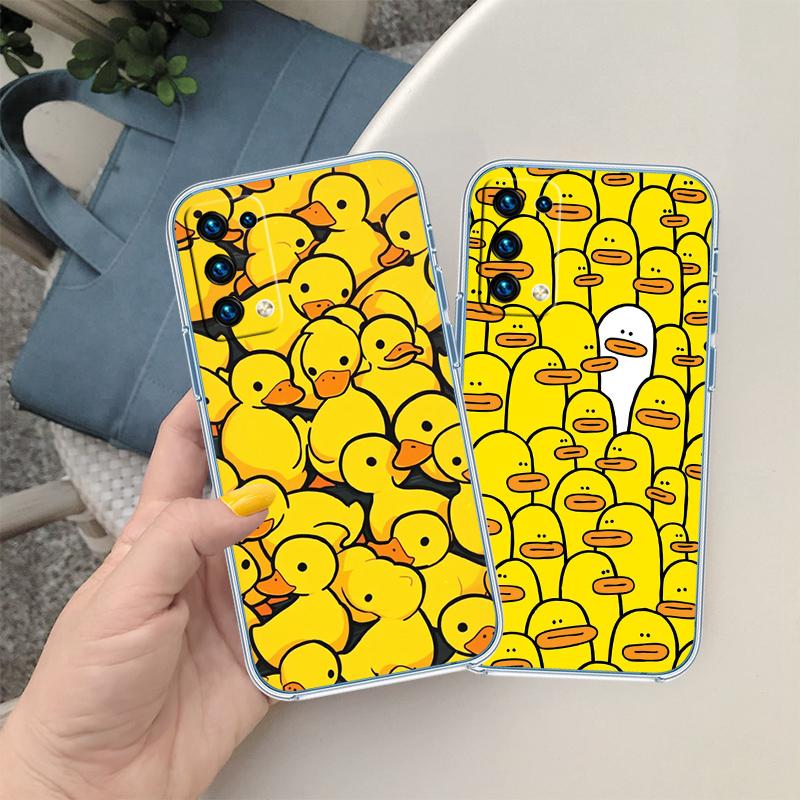 DUCK Cartoon Phone Case for Motorola Moto G10 G20 G30 G31 G32 G34 G35 G41 G42 G50 G51 G52 G55 G60 G60S G62 G71 G72 G75