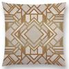 New Geo Emerald Blue Sky Black Night Yellow Lines Geometric Texture Stripes Prints Car Cushion Cover Sofa Throw Pillow Case