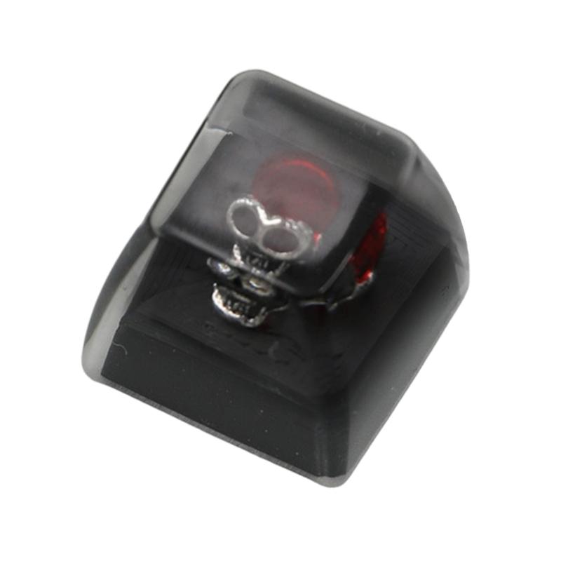 Artisans Dark Series Resins Keycaps With Glowing Effect AntiWear Key Top For Mechanical Keyboards