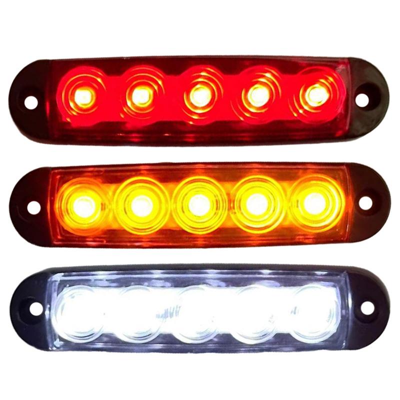 Trailer Marker Lights Caravan Sealed Indicators Clearance Lamp Waterproof LED Truck Side Marker Lights Clearance Indicator Lamp
