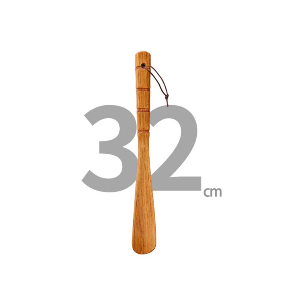 New Wooden Shoe Horn Easy on Off Extra Long Handle Shoehorn Portable Hanging Put on Shoes Tools Home Accessories