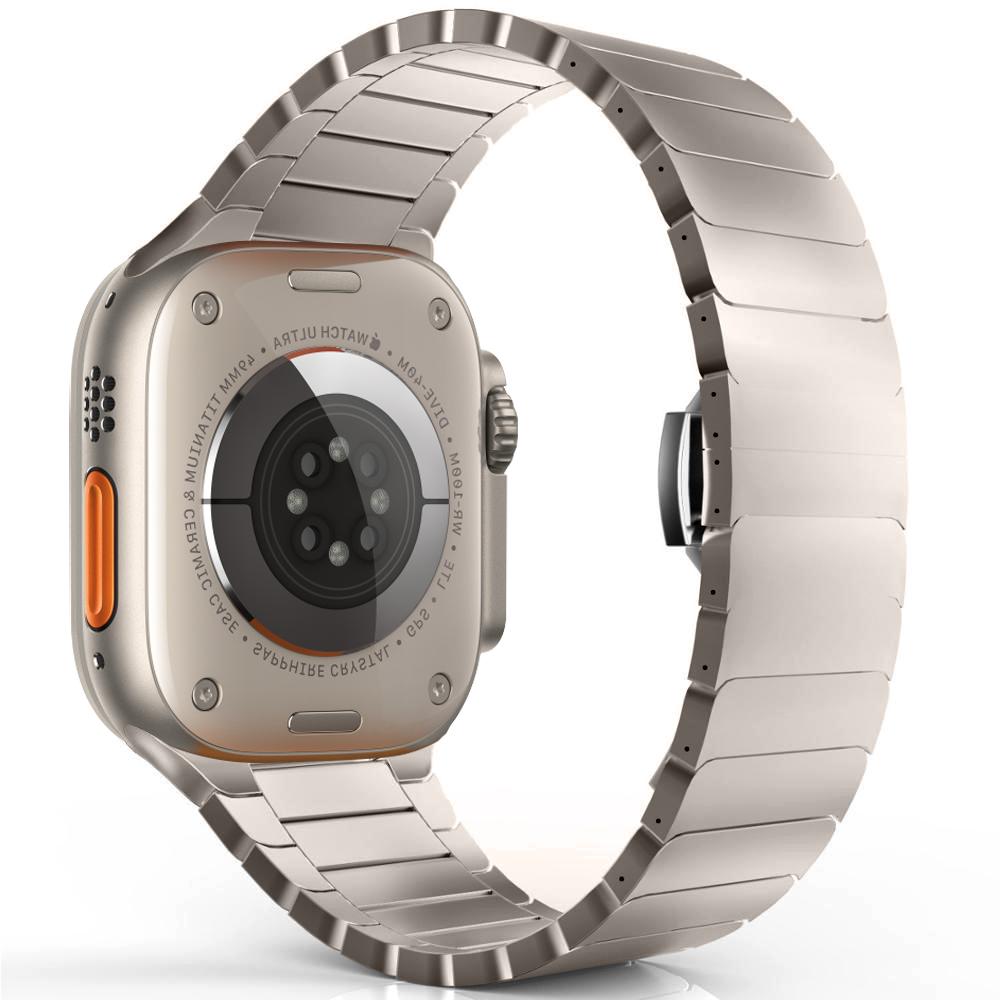 Stainless Steel Strap for Apple Watch Ultra 2 band 49mm 44mm 40mm 45mm 41mm 42mm correa Bracelet iWatch series 7 SE 8 3 6 9 10