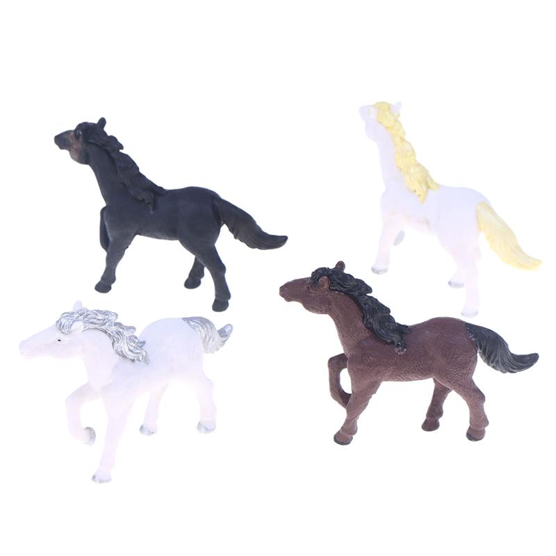 Horse Figurine 2026 Zodiac Horse Statue Home Desktop Bookshelf Office Ornament Horse Decor Feng Shui Bring Fortune