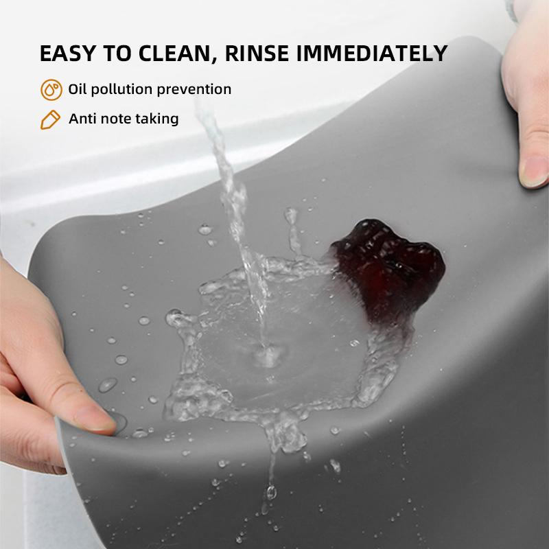 60x120cm Silicone Table Mat Waterproof Non Slip Heat Resistant Placemat Dishwasher Safe Kitchen Dining Table Protector Home Decor Pad
