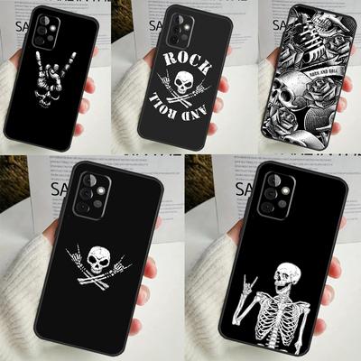 Rock and Roll Lebka Pouzdro Pro Samsung Galaxy A54 A34 A14 A13 A33 A53 A12 A32 A52 A71 A51 A15 A25 A35 A55 Kryt