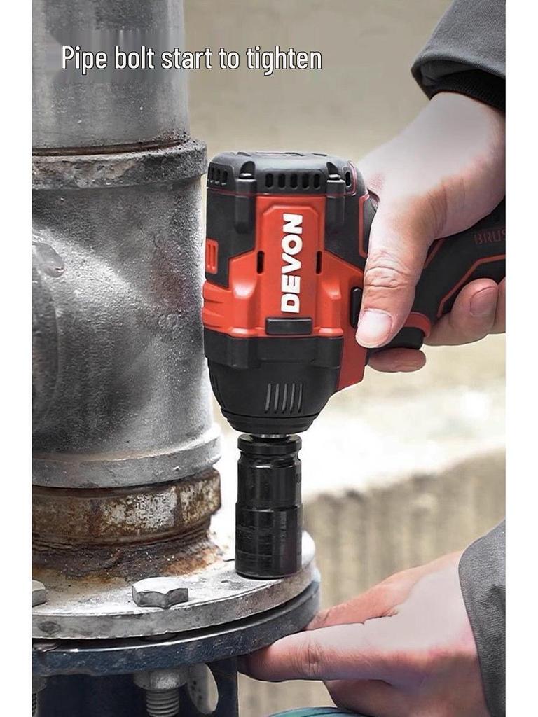Dayou 5733 Electric Wrench - 350 Large Torque, Lithium Battery, Auto Repair Tire Impact Tool