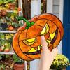 TYU100-109 Calabaza de Halloween Murciélago Cadena de Hierro Adorno Colgante para Decoración de Ventana o Porche