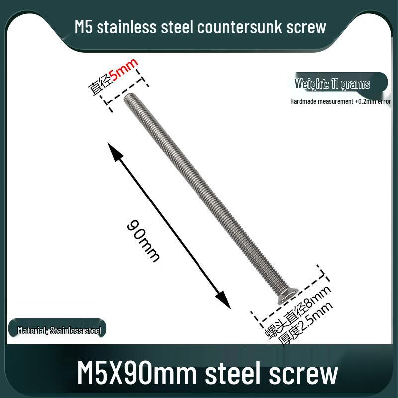 Fingerprint Lock Mounting Screws