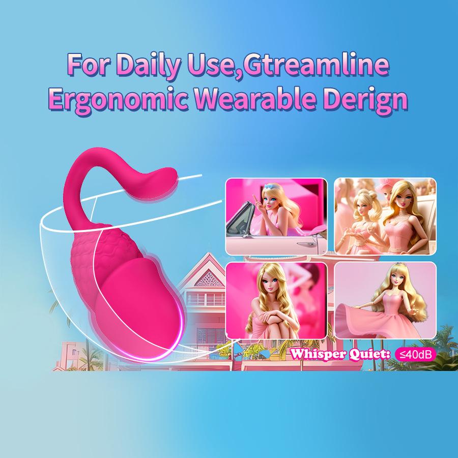 Estimulador Clitoriano Controlado por App: Juguete sexual para adultos para mujeres, portátil, insertable, con vibración potente