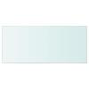 VidaXL Panneau pour étagère Verre transparent 50 x 25 cm