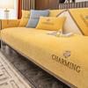 Rose Embroidery Sofa Cover Luxury Chenille Corner Sofa Towel Anti-slip Cat Scratch Protection Pad Couch Cushions Living Room