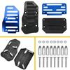 Automatic Transmission Car Foot Gas Pedal Set Cover Non-Slip Pedals Brake Kit Fuel Universal Aluminum car accessories interior