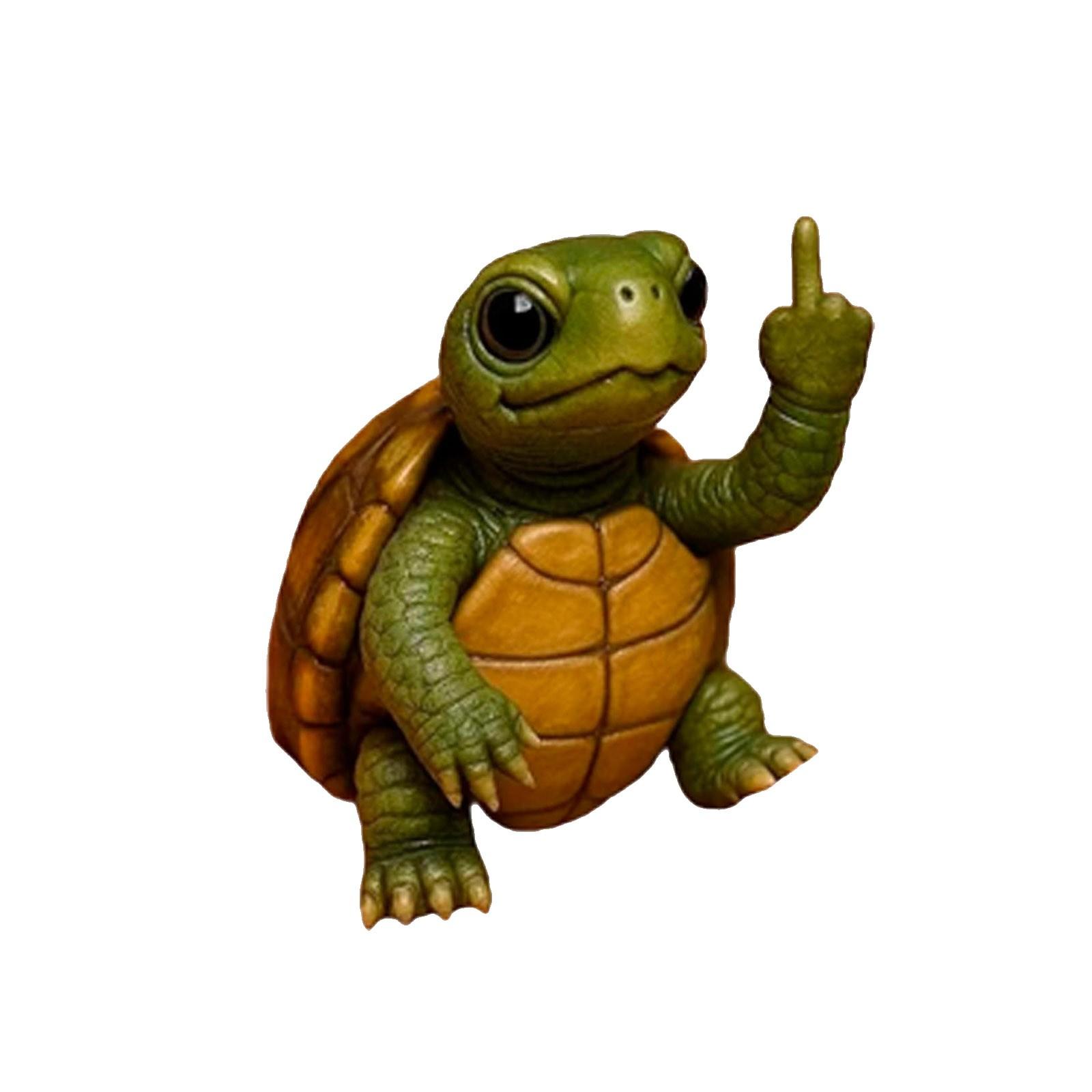

Fun Middle Finger Animal Statues, Desktop, And Car, Cute And Humorous Middle Finger Gifts One Size