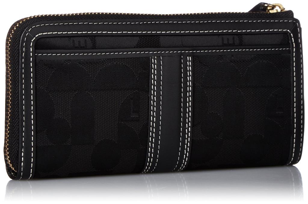 Elle Sheryl 2 Wallet, External L-Zip Long Wallet, Black, 5435609