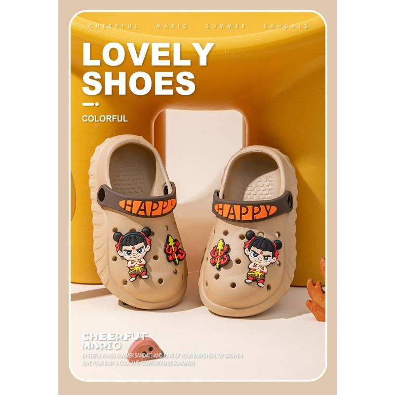 Kids' Clogs | Summer Indoor Anti-Slip Closed-Toe Sandals for Older Children