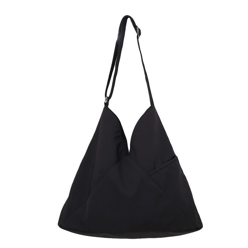 Large-capacity Simple Canvas Bag Women's Bag Autumn New Harajuku Niche Design Shoulder Messenger Bag