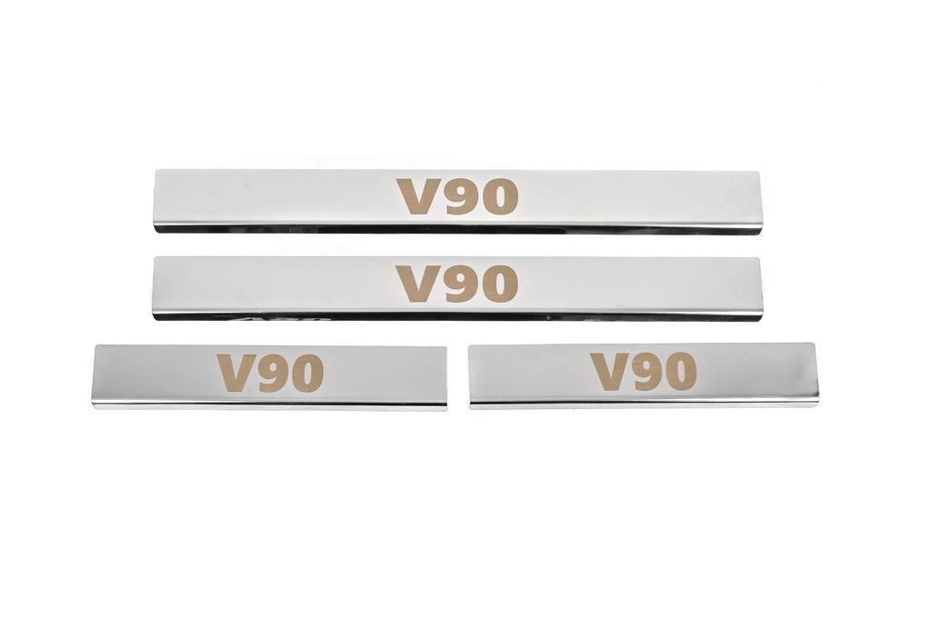 

Door sills Carmos (4 pcs, stainless steel) for Volvo S90/V90 2016- pp