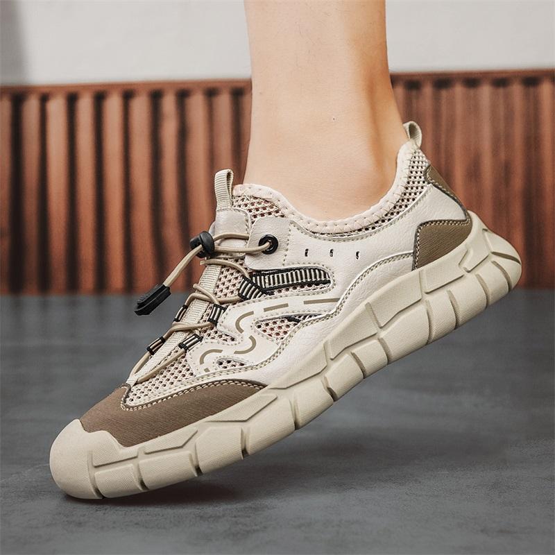 Fashion Breathable Men Mesh Shoes Classic Running Sneakers for Man Outdoor Light Casual Shoes Comfortable Slip On Walking Shoes Trainers