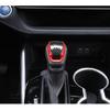 Carbon &Red Gear Shift Knob Molding Cover Trim For -2025 Highlander Toyota