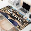 Custom Name Personalized Anime Pattern Mousepad, Laptop PC Desk Mat, Decorative Desk Mat for Home Keyboard Pad Gift