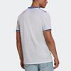 Adidas Real Madrid 21-22 Heimtrikot Fan Edition mit Logo-Streifen Herren Tops Weiß GQ1359