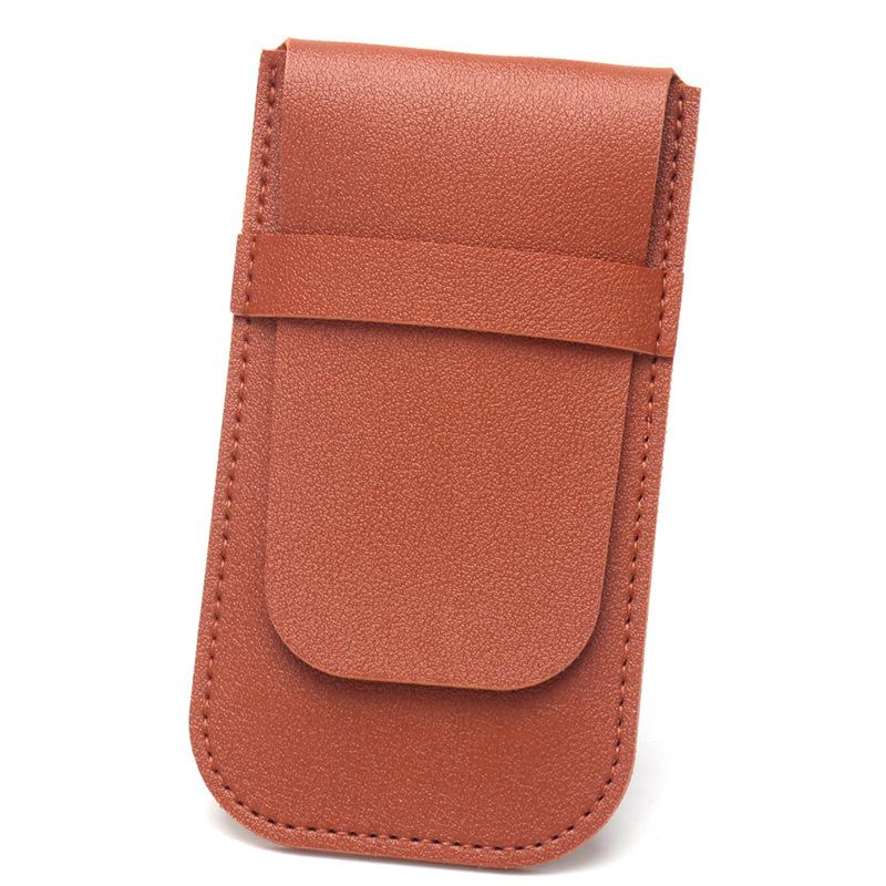 Portable Scratch-Resistant Leather Watch Storage Case