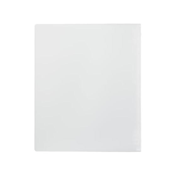 MUJI Polypropylene Binder that can be opened and closed with one hand, Translucent A4, 8-hole ring NAA62A9A