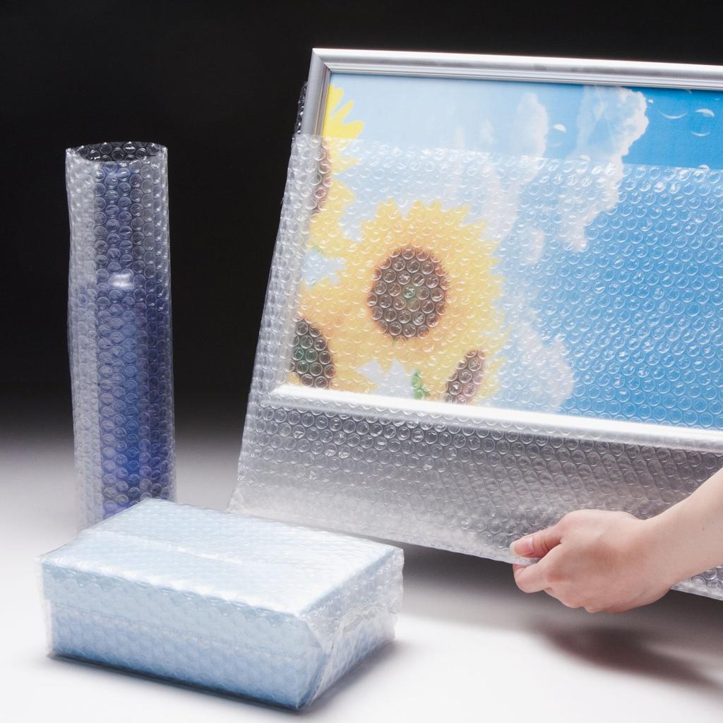 Kawakami Sangyo Bubble Wrap Cushioning Material Diet Petit D38 Coreless No Paper Tube Width 1200mm X Total Length 42m Natural (Translucent)