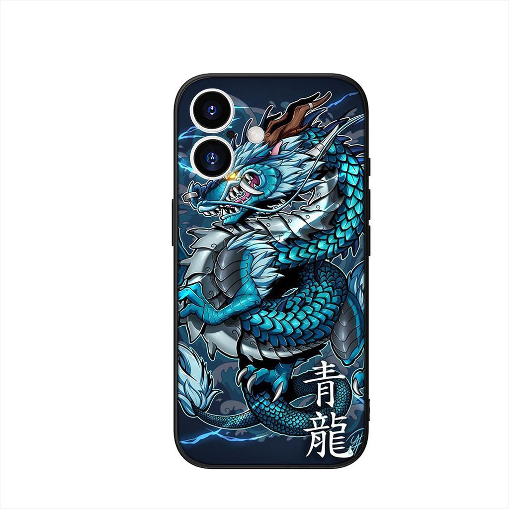 Black Dragon Cool Phone Cover Case for Xiaomi Redmi Note 14 12 13 ProPlus A3 Pro Plus 12C 13C 14C 5G 4G Casing