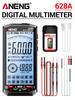 ANENG 628A Digital Multimeter Rechargeable Professional 6000 Counts AC/DC Voltage Current Ammeter Capacitor Detector Electrician Tools Digital Display