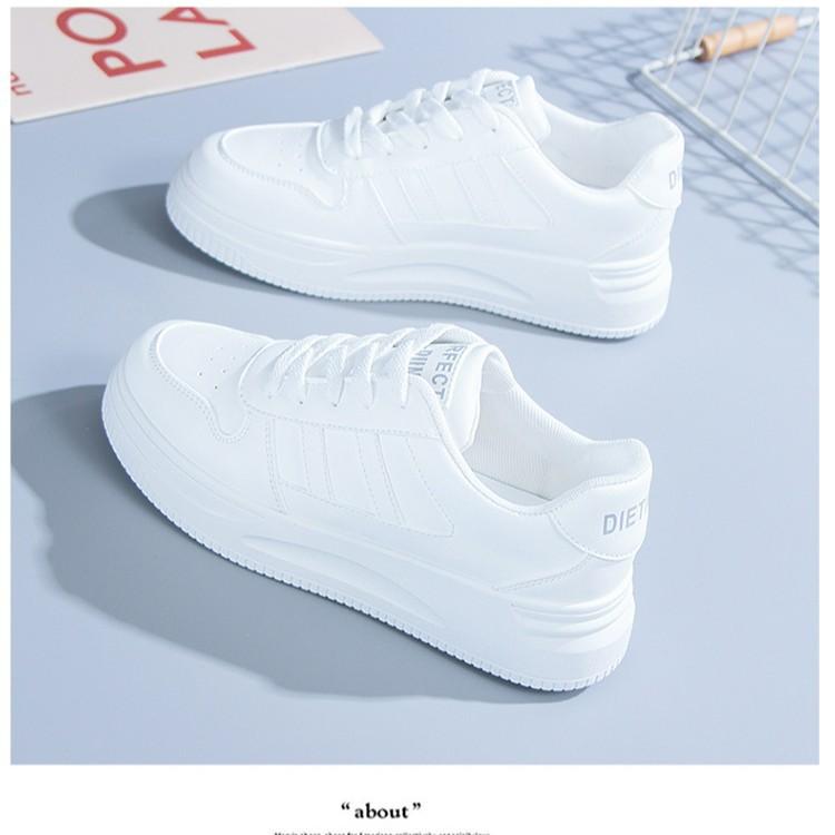 Little White Shoes 2025 New Niche Fashion Casual Comfortable Lightweight Non-slip Wear-resistant Low-top Sports Women's Shoes