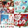 Santa Claus Christmas Advent Calendar Pvc 3d Iconic Figures For Holiday Party Decor And Gifts